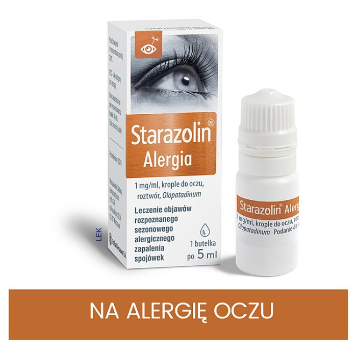 Starazolin Alergia krople do oczu 5ml