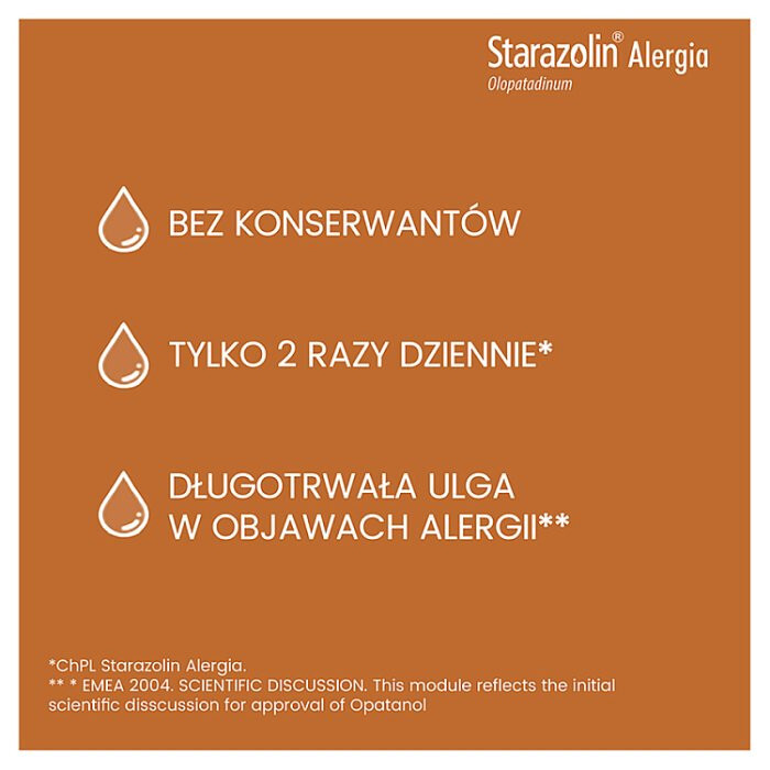 Starazolin Alergia krople do oczu 5ml