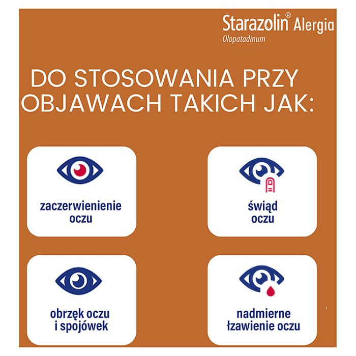 Starazolin Alergia krople do oczu 5ml