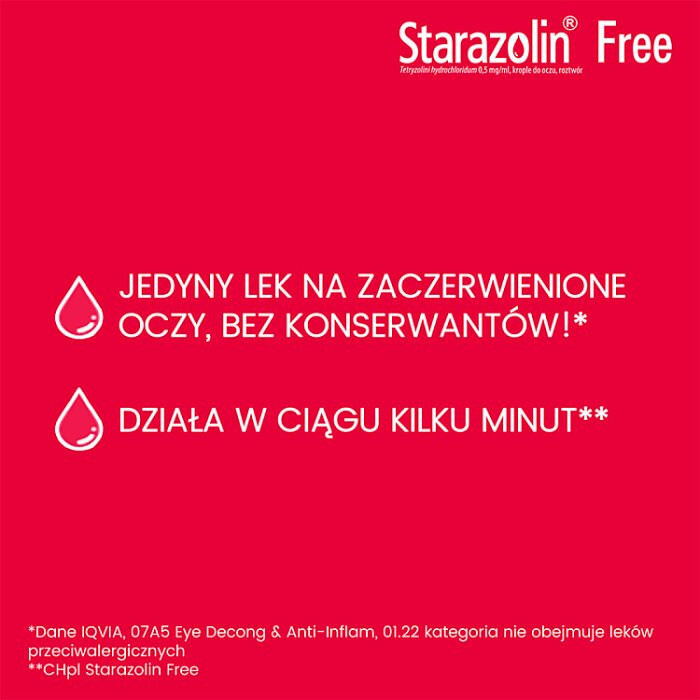 Starazolin Free krople do oczu 10ml