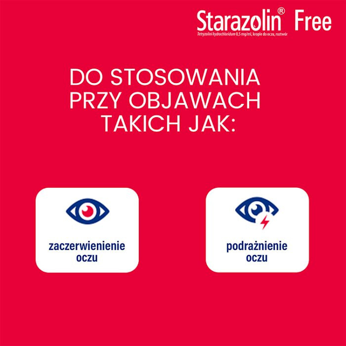 Starazolin Free krople do oczu 10ml