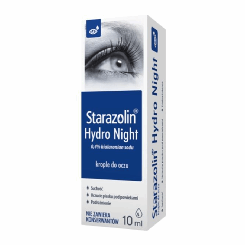 Starazolin Hydro Night krople do oczu, 10 ml