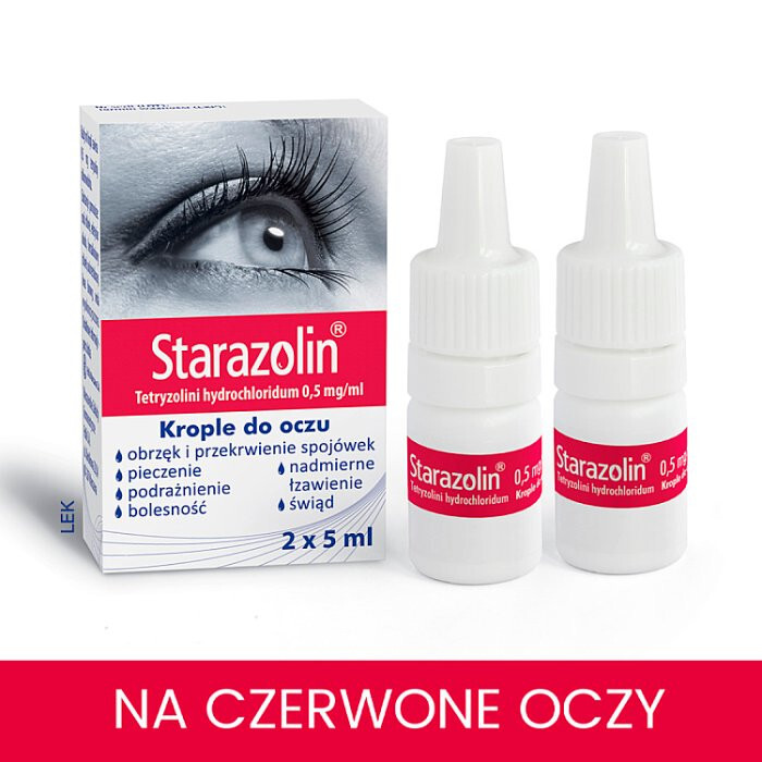 Starazolin krople do oczu 2 x 5 ml