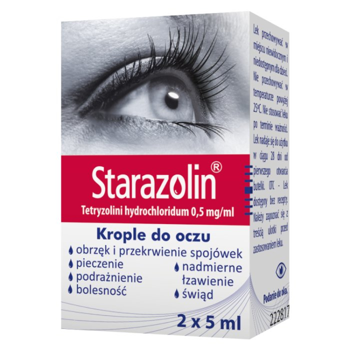 Starazolin krople do oczu 2 x 5 ml
