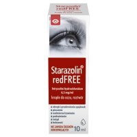 Starazolin Redfree krople do oczu na zaczerwienienia i przekrwienie, 10 ml