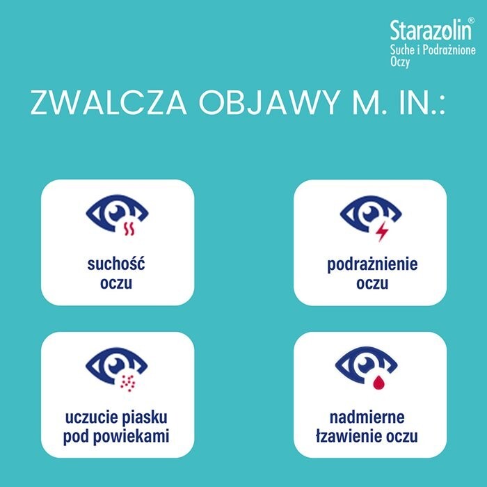 Starazolin Suche i Podrażnione Oczy krople do oczu 10 ml