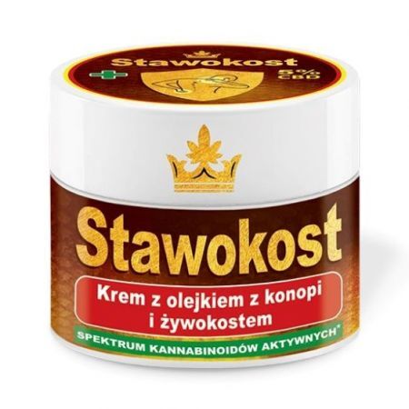 Stawokost krem z olejkiem z konopi i żywokostem, 150 ml