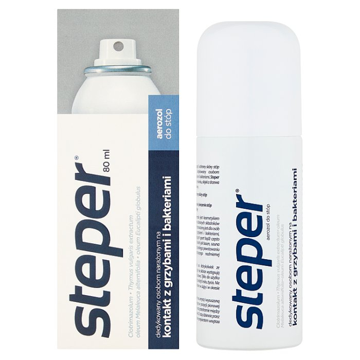 Steper aerozol do stóp, 80 ml