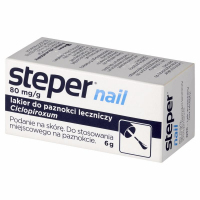 Steper Nail 80 mg/g lakier do paznokci leczniczy, 6 g