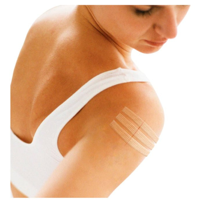 STERI-STRIP Paski do zamykania ran 5 listków (3mm x 75mm) i 3 listki (6mm x 75mm), 8 szt.