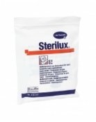STERILUX Kompresy jałowy 17 nitek 8 warstw 5cm x 5cm 3 szt.