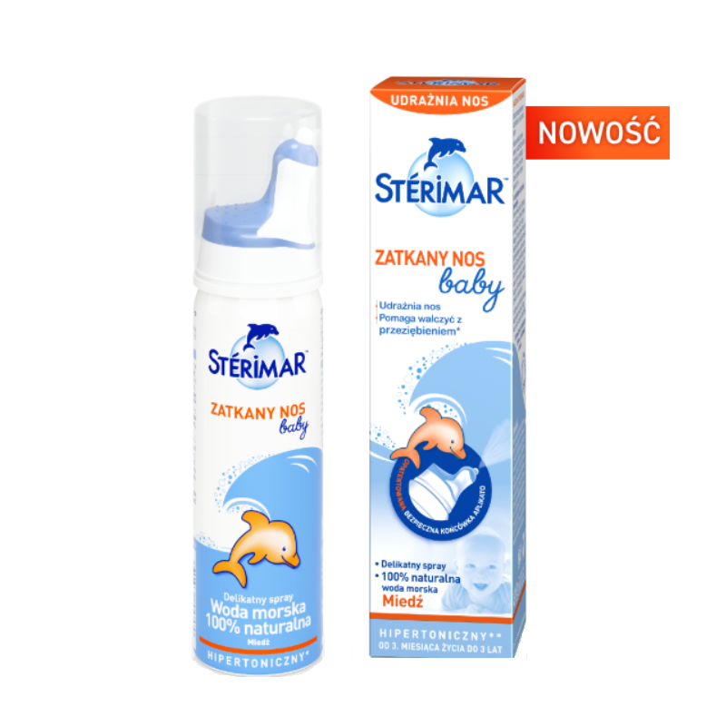 Sterimar Zatkany Nos Baby spray do nosa, 50 ml