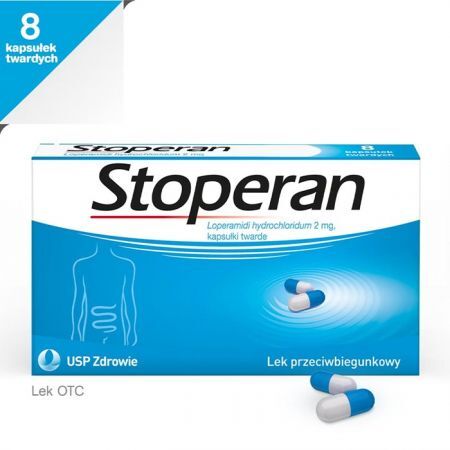 Stoperan 2 mg 8 kapsułek twardych