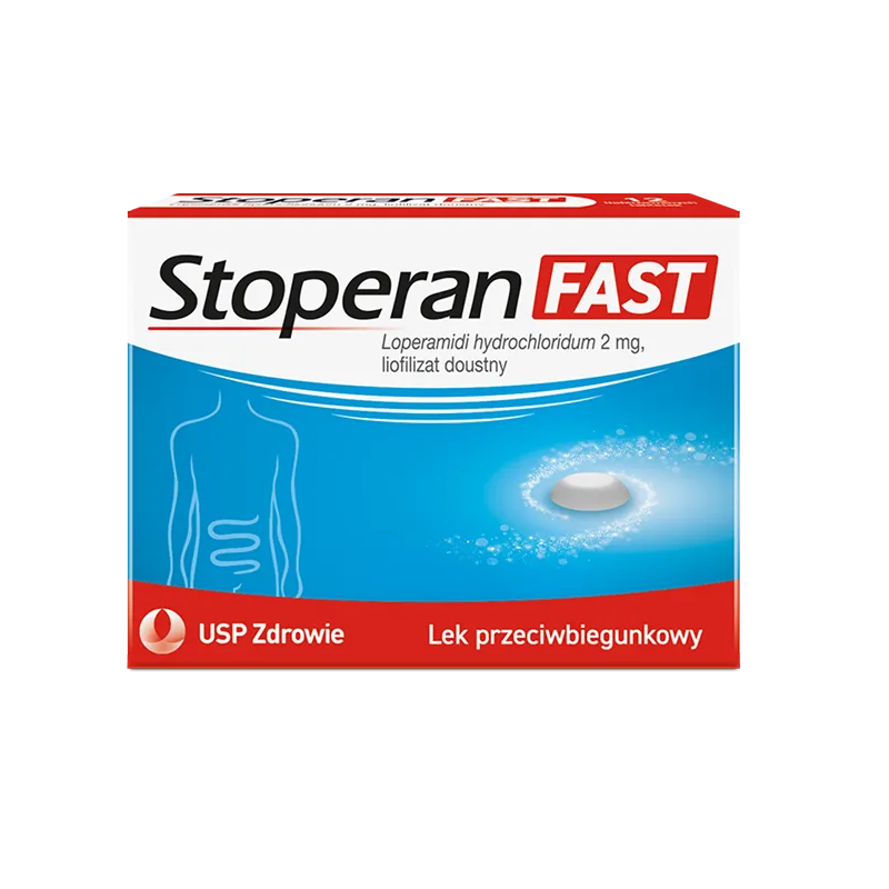 Stoperan Fast 2 mg tabletki liofilizowane, 12 szt.
