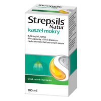 Strepsils Natur kaszel mokry 8,25 mg/ml syrop, 100 ml