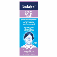 Sudafed Spray Extra Kids (0,5 mg + 50 mg)/ml aerozol do nosa, 10 ml