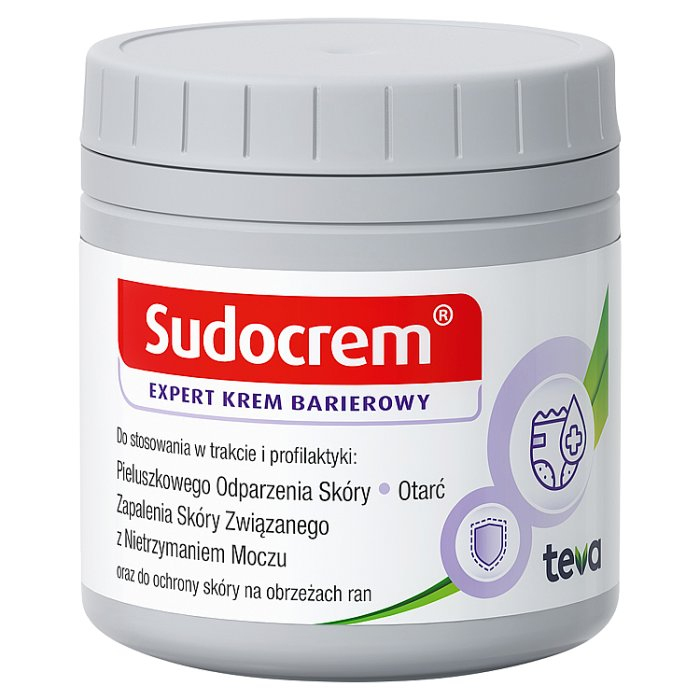 Sudocrem Expert krem barierowy na pieluszkowe odparzenia, 125 g