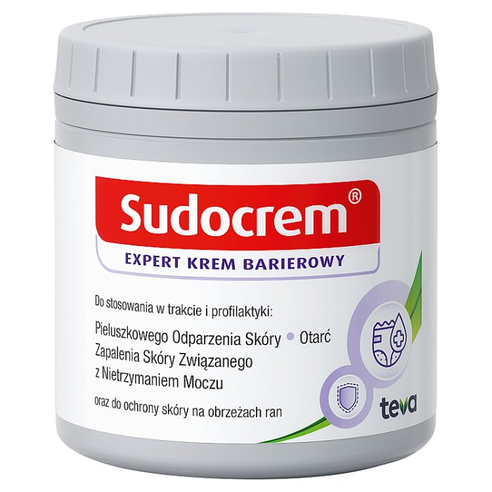 Sudocrem Expert krem barierowy na pieluszkowe odparzenia, 250 g