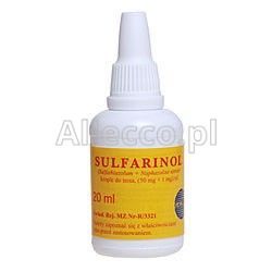 Sulfarinol krople do nosa 20 ml