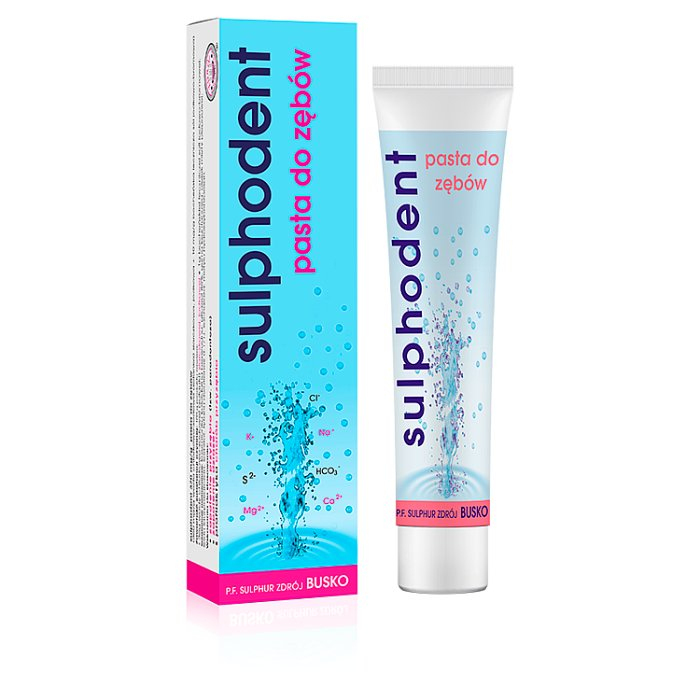 SULPHODENT Pasta do zębów przeciw paradontozie 60 g