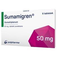 Sumamigren 50 mg 6 tabletek