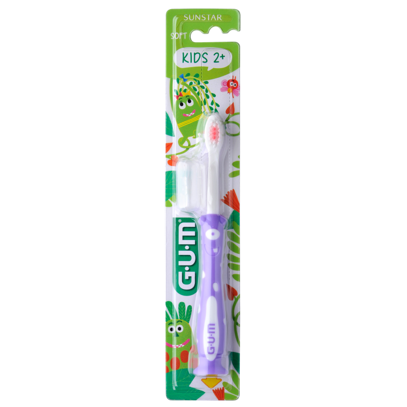 Sunstar Gum Kids 2+ Soft szczoteczka do zębów dla dzieci powyżej 2 lat, 1 szt.