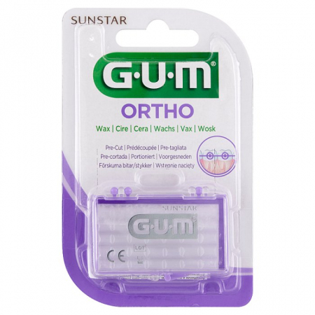 SUNSTAR GUM Ortho Wosk neutralny 1 szt.