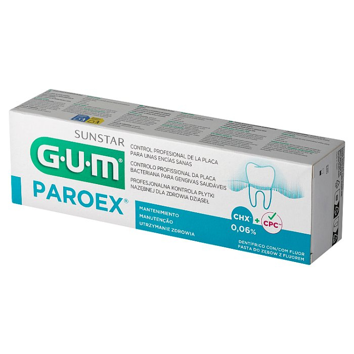 Sunstar Gum Paroex 0,06% CHX pasta do zębów, 75 ml