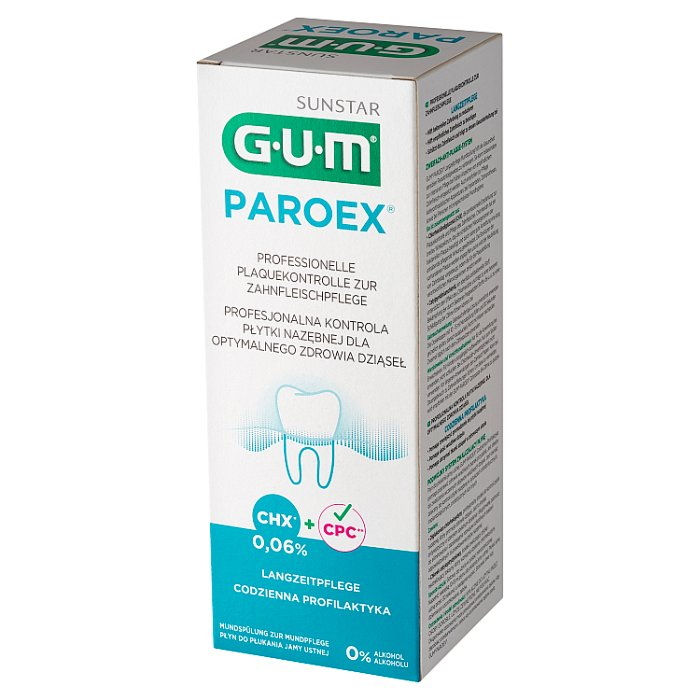 Gum Sunstar Paroex płyn do płukania jamy ustnej, 500 ml