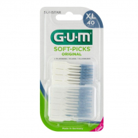 Sunstar Gum Soft-Picks Original szczoteczki międzyzębowe XL, 40 szt.