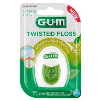 SUNSTAR GUM TWISTED FLOSS Nić dentystyczna 30 m