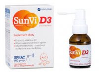 SunVi D3 400 j.m. krople, 20 ml