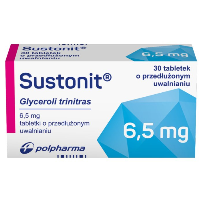 Sustonit 6,5 mg 30 tabletek o przedłużonym uwalnianiu