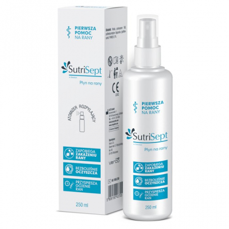 SutriSept płyn na rany 250 ml / Dezynfekcja
