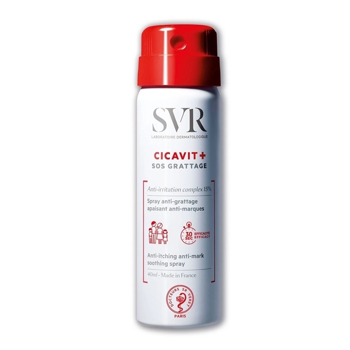 SVR CICAVIT+ SOS Grattage Kojący spray przeciwświądowy 40 ml
