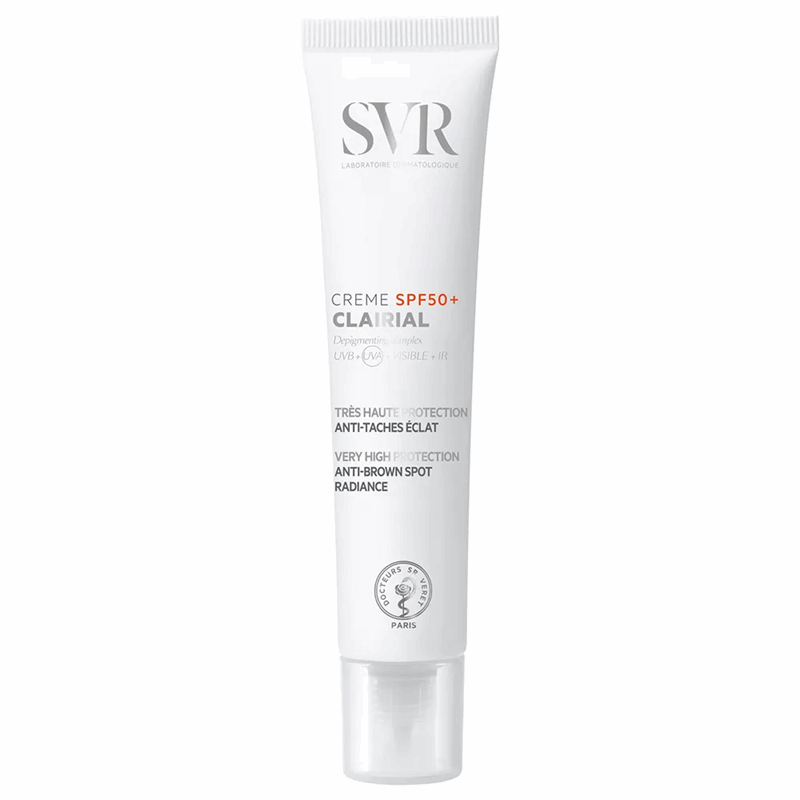SVR Clairial SPF 50+ krem ochronny przeciw przebarwieniom, 40 ml