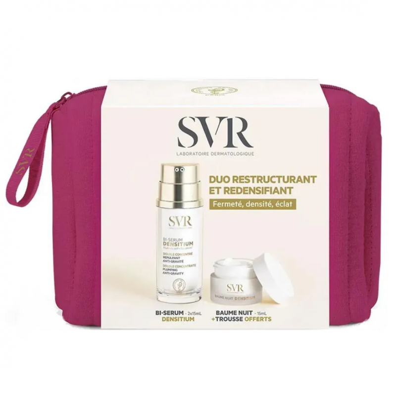 SVR Densitium Zestaw (Bi-serum liftingujące, 2 x 15 ml + Balsam przeciwstarzeniowy na noc, 15 ml), 1 szt.