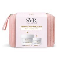 SVR Densitium zestaw: Krem odżywczy na dzień, 50 ml + Balsam regenerujący na noc, 15 ml + kosmetyczka
