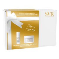 SVR Densitium zestaw: Balsam przeciwstarzeniowy na noc 50 ml + Krem na kontur oka, 15 ml