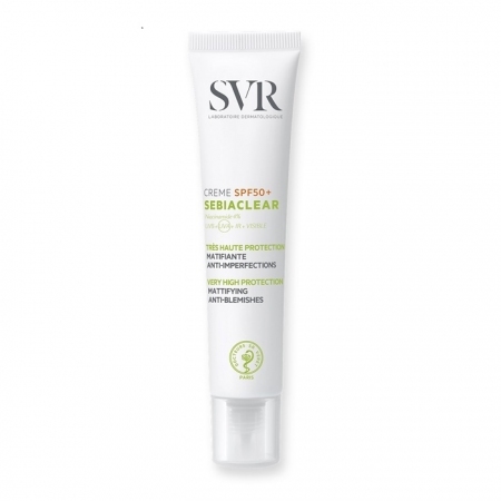 SVR SEBIACLEAR Krem matujący SPF50+ 40 ml