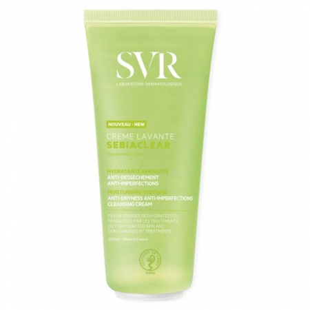 SVR Sebiclear Krem do mycia skóry trądzikowej i wrażliwej, 200 ml