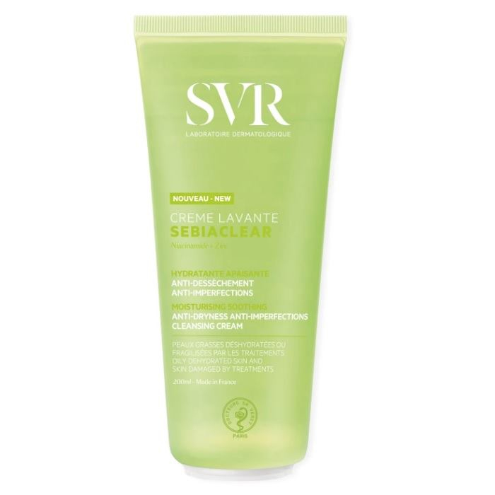 SVR Sebiclear Krem do mycia skóry trądzikowej i wrażliwej, 200 ml