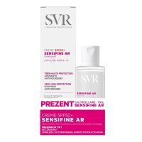 SVR Sensifine AR Zestaw: krem do skóry naczynkowej SPF50, 40 ml + woda micelarna, 75 ml