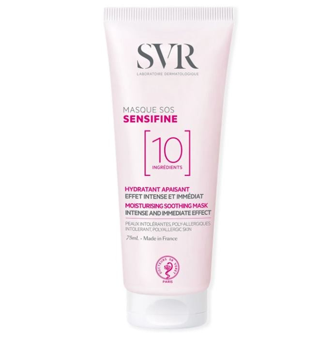 SVR Sensifine SOS Maska do skóry nadwrażliwej kojąca i nawilżająca, 75 ml