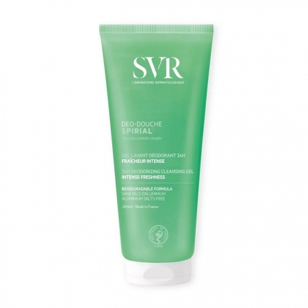 SVR SPIRIAL Deo-douche Dezodorujący żel do mycia 200 ml