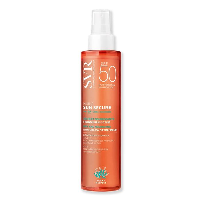 SVR Sun Secure Jedwabisty olejek ochronny do ciała i włosów SPF50, 200 ml