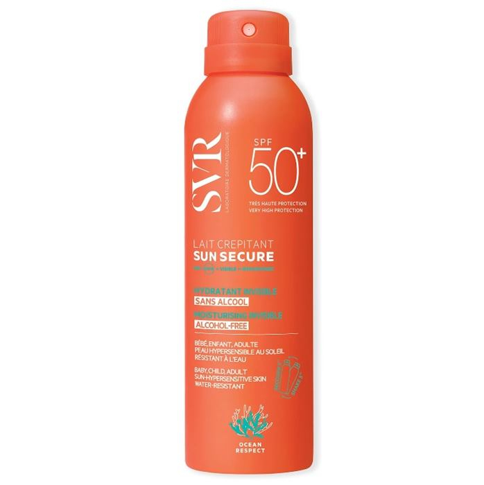 SVR Sun Secure mleczko ochronne w sprayu SPF 50+, 200 ml