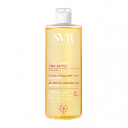 SVR TOPIALYSE Huile Lavant Olejek do mycia 400 ml