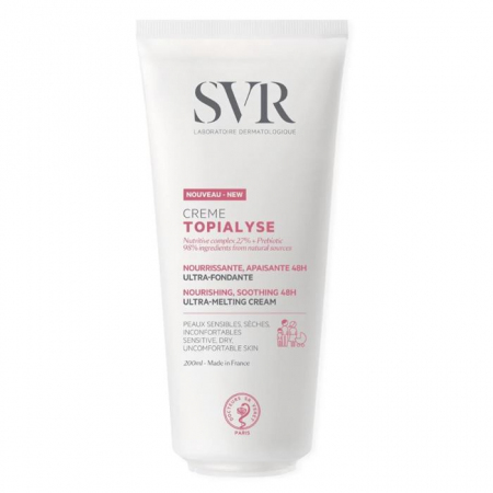 SVR Topialyse Krem odżywczy do skóry suchej i wrażliwej, 200 ml