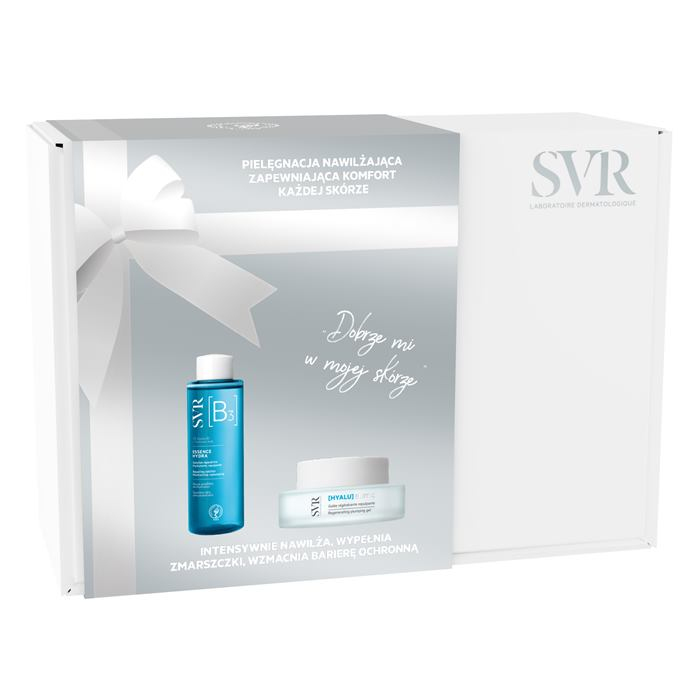 SVR Zestaw: Hyalu Biotic żel regenerujący, 50 ml + Hydra B3 esencja, 150 ml